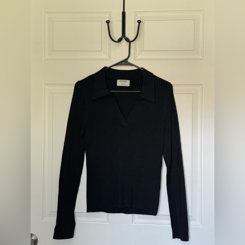 Old Navy Ribbed Collared Sweater
